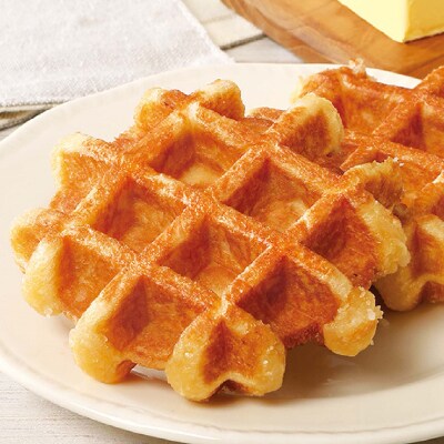 マネケン ベルギーワッフル 21個入ギフトセット プレーン ココア いちご(TP21-PCIG)