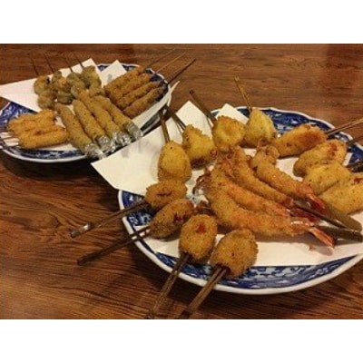 冷凍串かつ　32本(8種類)【配送不可地域：離島】