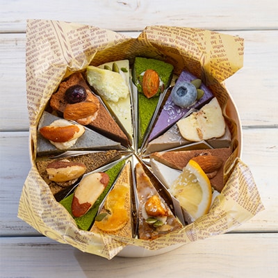 メイドインアマガサキ2020準グランプリスイーツ  ローパーティ(12種類12カットのホールケーキ)【配送不可地域：離島】