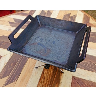 【HIBANAS】熟練の職人が作るオリジナル鉄板　HIBARON-solo(ヒバロンソロ)