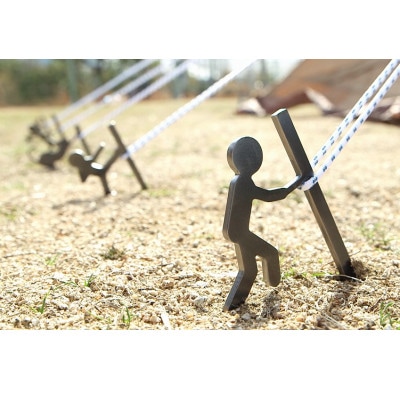 【HIBANAS】端材を熟練の職人がよみがえらせたアウトドア用ペグ・ヒッパルマン