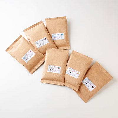 スペシャルティコーヒー100g×6種詰め合わせ(豆)