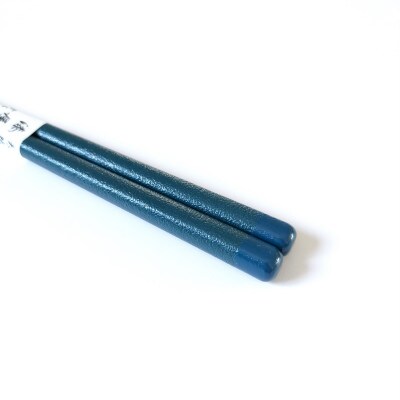 漆塗箸　乾漆箸　青