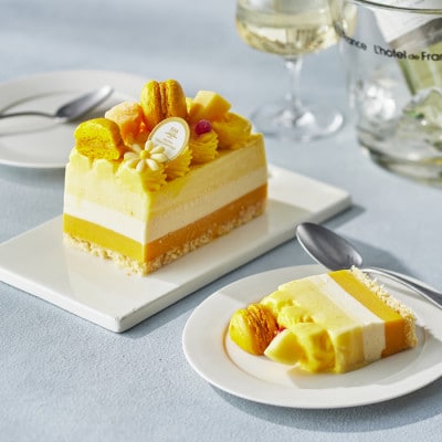 アンリ・シャルパンティエ監修アイスケーキ　ガトーグラス トロピカル 1台(2~3名様)【配送不可地域：離島】