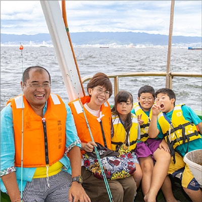 尼崎運河クルーズ・釣り・BBQ施設利用券(5000円分)