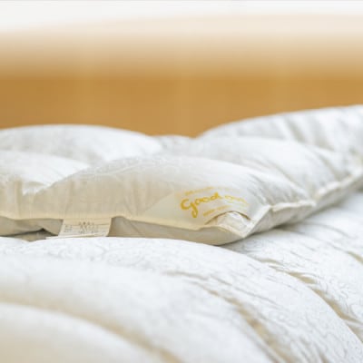 逸品 アイスランド産アイダーダック ダウン98% 冬用羽毛ふとん セミダブルサイズ