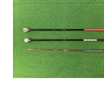 スイングメーカー(ゴルフ用素振り棒)　半透明ピンク