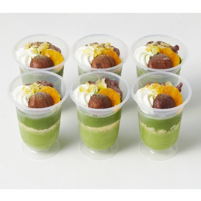 「伊藤久右衛門　監修」抹茶アイスパフェ　6個入【配送不可地域：離島】