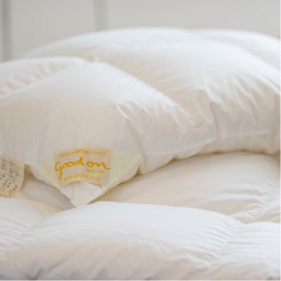 逸品 ポーランド産「スーペリア」コウダ種マザーグース ダウン98% 冬用 羽毛布団 シングルサイズ