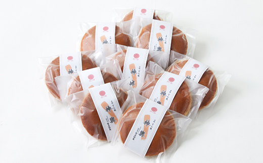 希少糖入り名物どら焼き 神輿 10個入り