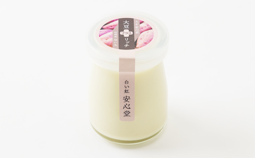 【新感覚豆腐!】大豆プラスリッチ 尼いもとブロッコリー味(合計 6個セット)【配送不可地域：離島・北海道・沖縄県・東北】