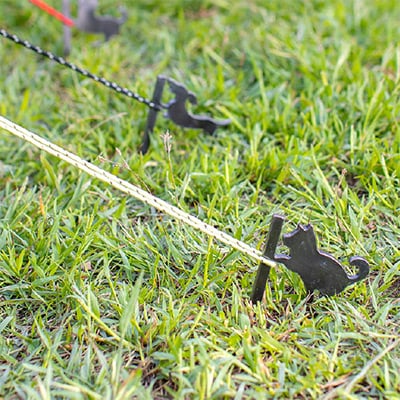 【HIBANAS】端材を熟練の職人がよみがえらせたアウトドア用ペグ　ワンちゃん3種セット