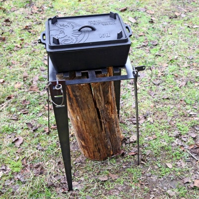 【HIBANAS】熟練の職人が作るスウェーデントーチ専用台　HIABURI(ヒァブリ)