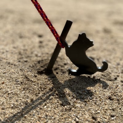 【HIBANAS】端材を熟練の職人がよみがえらせたアウトドア用ペグ・ヒッパルワン1本