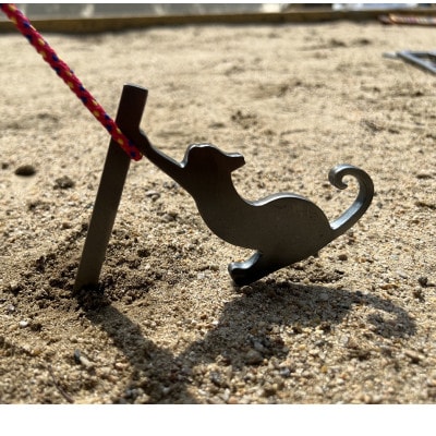 【HIBANAS】端材を熟練の職人がよみがえらせたアウトドア用ペグ・ノビニャン1本