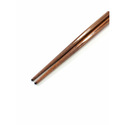 漆塗箸　六角金短冊　赤