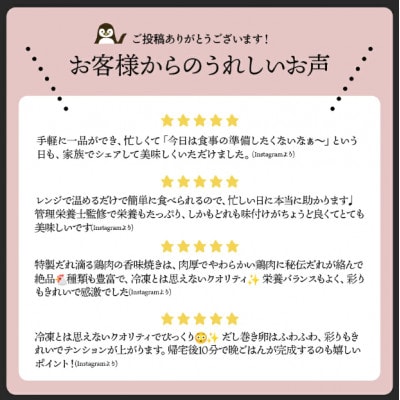 【冷凍惣菜】一幸庵の手作りごちそう惣菜9種セット/手作り・管理栄養士監修【配送不可地域：離島】