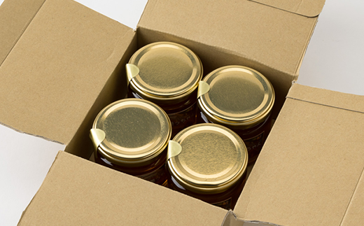 天然はちみつ「はち美っちゃん」　百花蜜　150g×4個