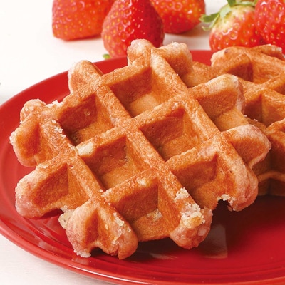 マネケン ベルギーワッフル 21個入ギフトセット プレーン ココア いちご(TP21-PCIG)