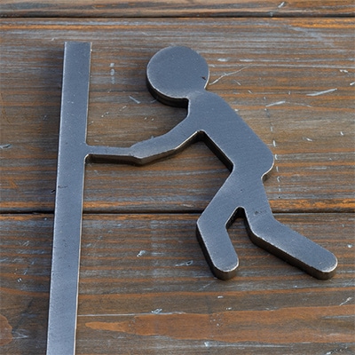 【HIBANAS】端材を熟練の職人がよみがえらせたアウトドア用ペグ　ヒッパルマン3本セット