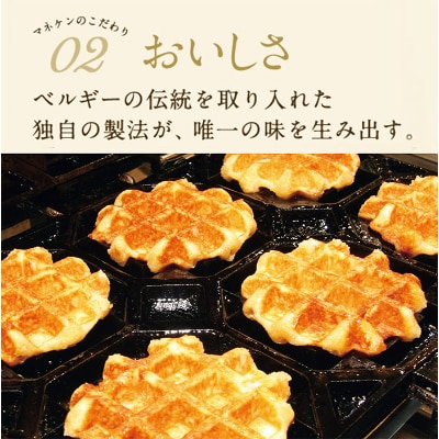 【冷凍便】マネケン ベルギーワッフル 定番3種お楽しみセット15個入り(TFRB-PChM15)【配送不可地域：離島】