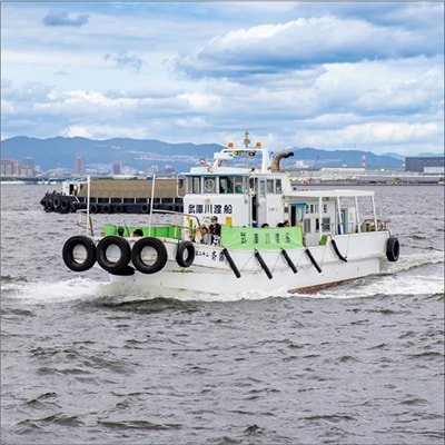 尼崎運河クルーズ・釣り・BBQ・武庫川渡船施設利用券(10,000円)