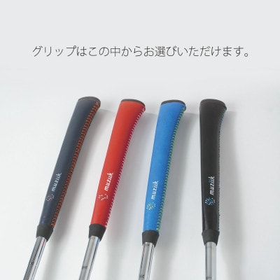 【ウッドパター】いい音がするトーンウッドパター　ピン型　ラップ塗装デザイン【贈り物にも!】