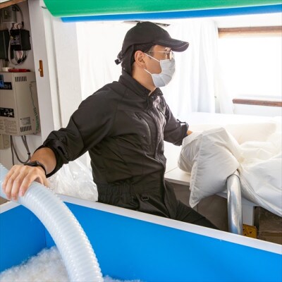 ポーランド産コウダ種マザーグース ダウン95% 薄め冬用羽毛ふとん キングサイズ