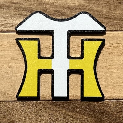 【HIBANAS】阪神タイガース承認　かわいい虎の磁石「TORAzy」 黄色【配送不可地域：沖縄県】