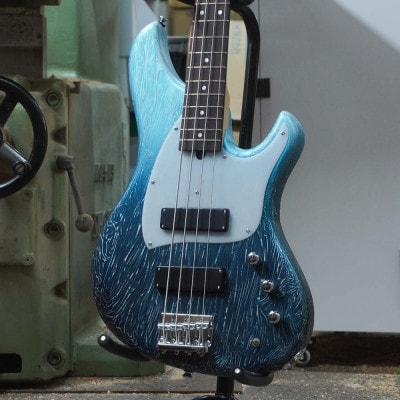 【国産エレキベース】Stem Ove4 Blue Drop　パッシブエレキベース/ハイエンドベース