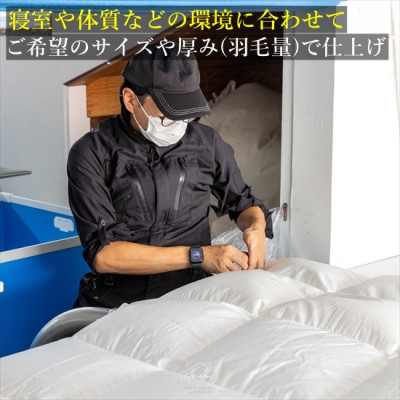 【グートン】羽毛布団カスタムオーダー仕立て補助券(100万円分)