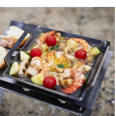 【HIBANAS】熟練の職人が作るオリジナル鉄板　HIBARON-solo(ヒバロンソロ)