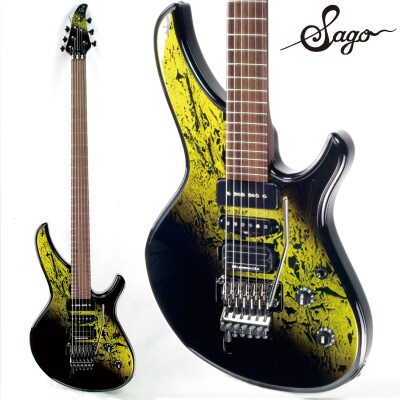 【エレキギター】Sago 虎徹　重花丁子【桜村眞氏本人同仕様】