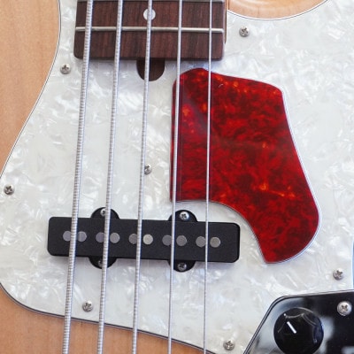 【ベース用カスタムパーツ】Finger Step / Lサイズ / 赤べっ甲4P　【Sago】