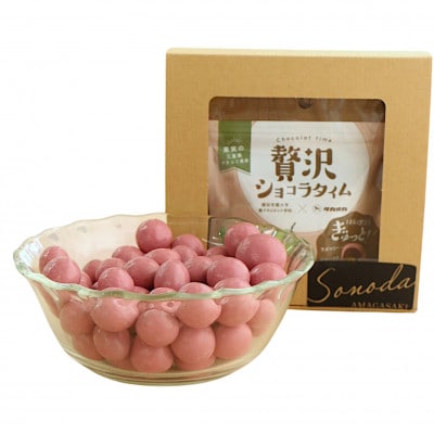 園田学園大学×タカオカチョコレート「贅沢ショコラタイム」　3個セット【配送不可地域：離島】