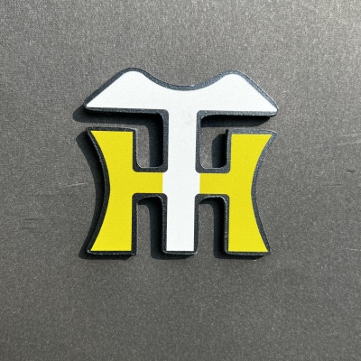 【HIBANAS】阪神タイガース承認　かわいい虎の磁石「TORAzy」 黄色【配送不可地域：沖縄県】
