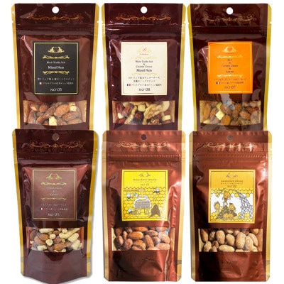6種のミックスナッツ詰め合わせギフト
