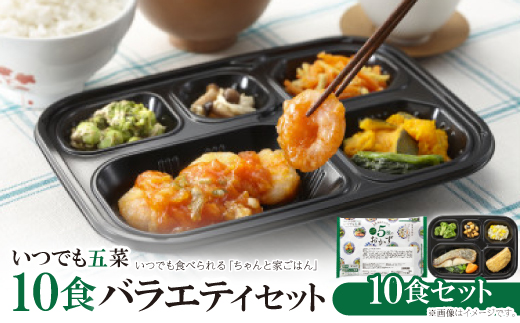いつでも五菜10食バラエティセット【配送不可地域：離島】
