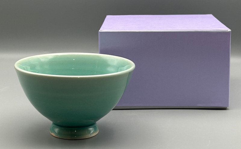 青釉 御飯茶碗 陶器 化粧箱入り 茶わん 食器 食洗機可 お茶碗 食洗機 ギフト 贈答 兵庫県 洲本市 淡路島