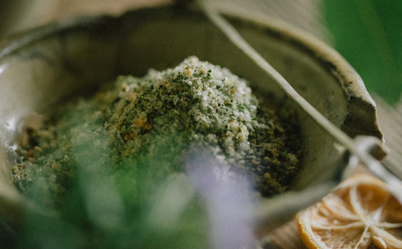 心に風 ハーブソルト レモン ＆ ローズマリー 2本入 塩 ハーブ スパイス 調味料 兵庫 兵庫県 洲本市 淡路島