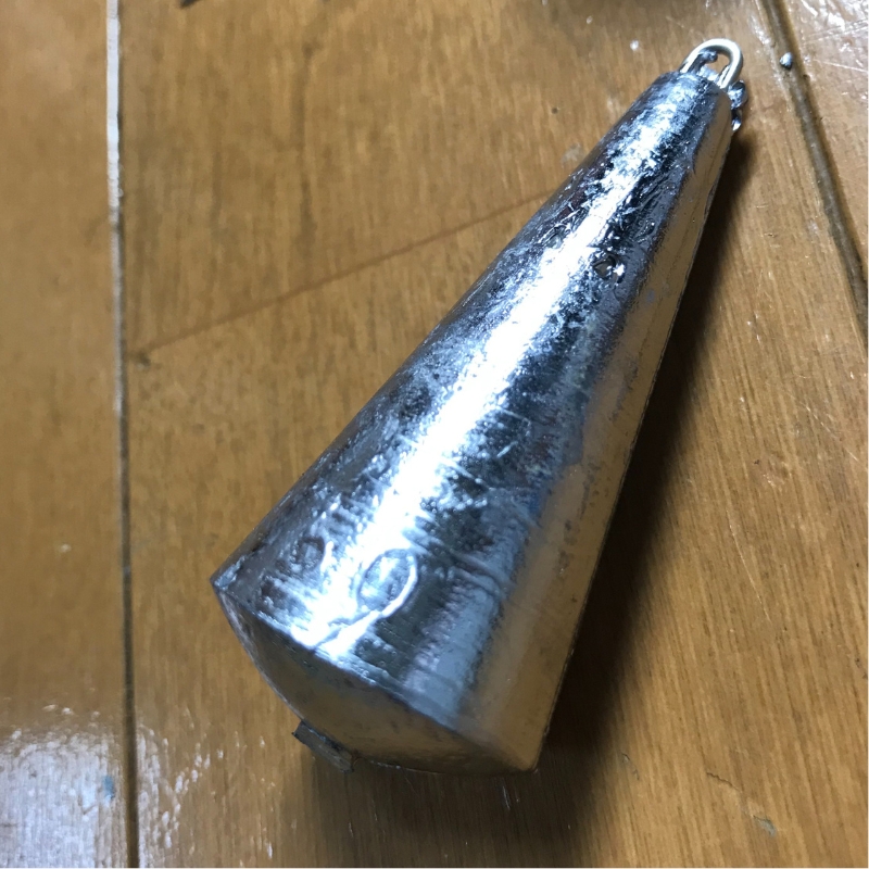 釣鐘オモリ 50号 20個 セット 詰め合わせ 釣り 釣鐘 オモリ 釣り用品 兵庫県 洲本市 淡路島