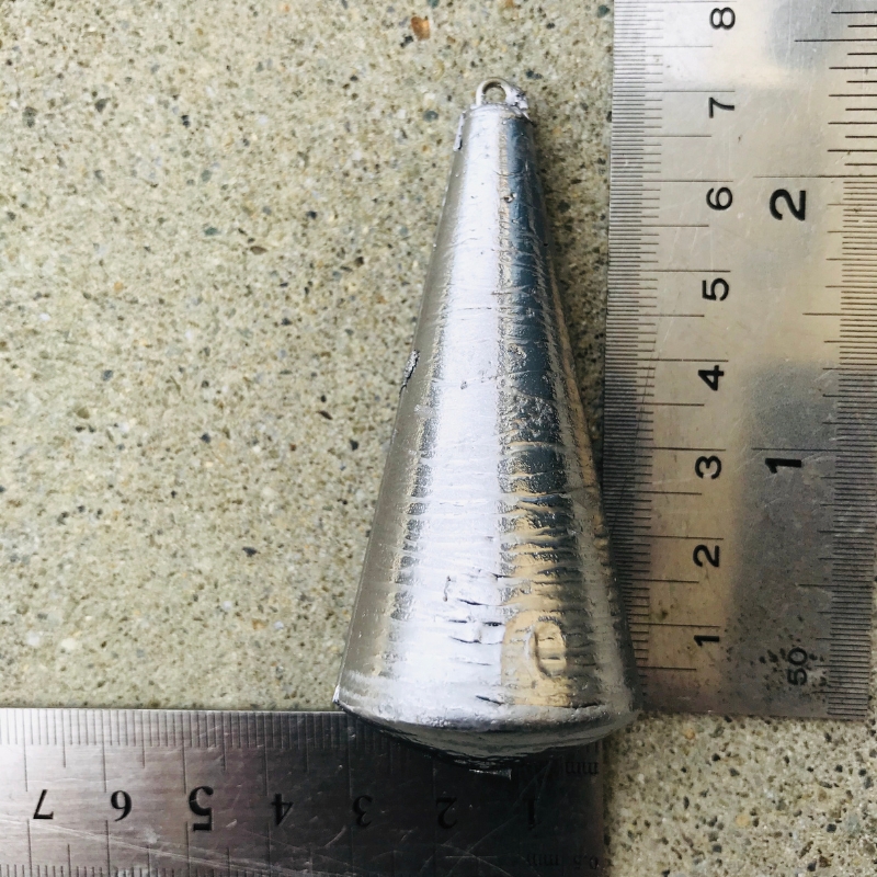 釣鐘オモリ 70号 14個 セット 詰め合わせ 釣り 釣鐘 オモリ 釣り用品 兵庫県 洲本市 淡路島