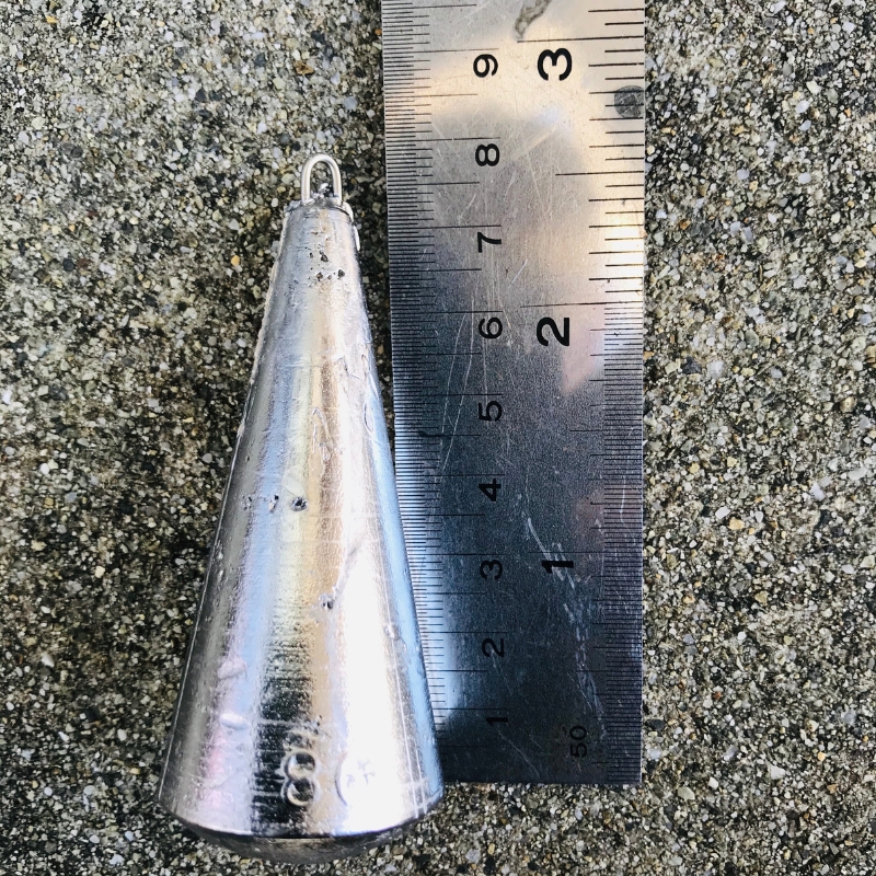 釣鐘オモリ 80号 12個 セット 詰め合わせ 釣り 釣鐘 オモリ 釣り用品 兵庫県 洲本市 淡路島