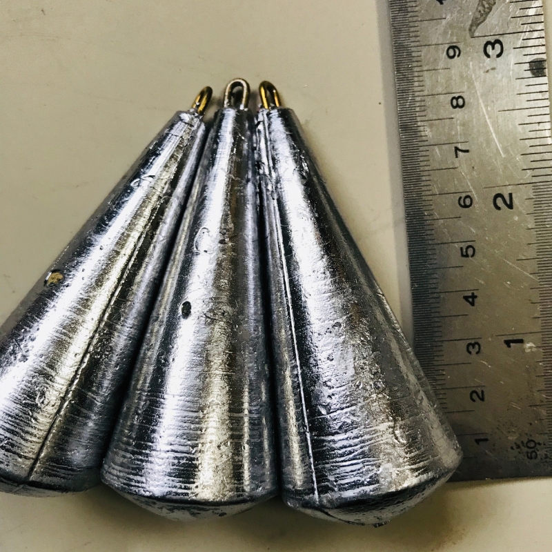 釣鐘オモリ 100号 10個 セット 詰め合わせ 釣り 釣鐘 オモリ 釣り用品 兵庫県 洲本市 淡路島