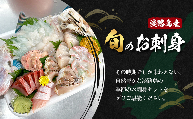 鮮度抜群 淡路島産旬のお刺身 セット 4～5人前 刺身セット お刺身 海鮮 海鮮セット 新鮮 兵庫県 洲本市 淡路島