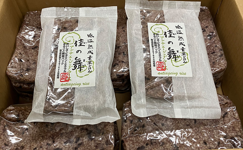 災害備蓄食 低温熟成 玄米ごはん 佳の舞 50食 セット 天然由来の原材料のみ使用 保存料不使用 着色料無添加 酵素玄米 発酵玄米 兵庫県 洲本市 淡路島