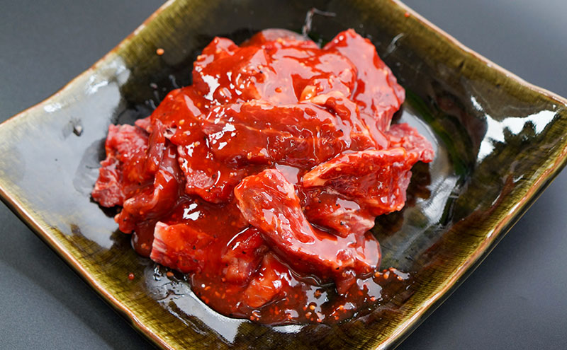 淡路ビーフ 焼肉用 タレ漬け 500g 250g × 2p 肉 お肉 牛肉 焼肉 BBQ 兵庫県 洲本市 淡路島