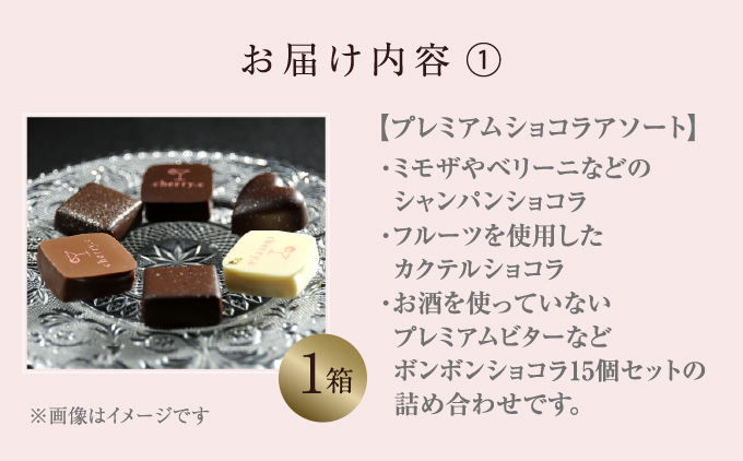 cherry.ｃ ショコラ アソート [ チョコレート スイーツ ギフト バレンタイン ギフト 生チョコ トリュフ ショコラ デザート おやつ 詰め合わせ 高級 芦屋市 ][024-a011] 計4箱
