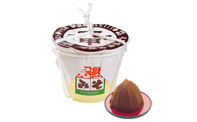 ＜先行予約＞ 創業100有余年の老舗味噌屋 六甲みその「天然醸造 完熟みそ 2kg 樽詰め」[10月15日以降発送]【六甲味噌 六甲みそ 味噌 みそ 調味料 発酵食品 天然醸造 関西風 まろやか 塩分抑えめ ヘルシー 米赤味噌 まろやか 豊かな香り コク】 [065-a005]