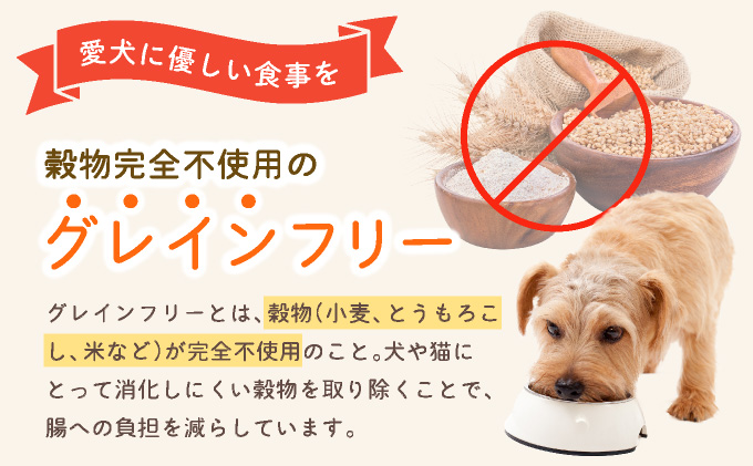 フルオーガニックドッグフード / グレインフリー 500g入 2袋セット [017-a015_A]［フルオーガニックドッグフード / 無添加ペットフード / ナチュラルごはん 犬用 / オーガニック 犬の健康食 / 国産オーガニックフード / プレミアムペットフード］